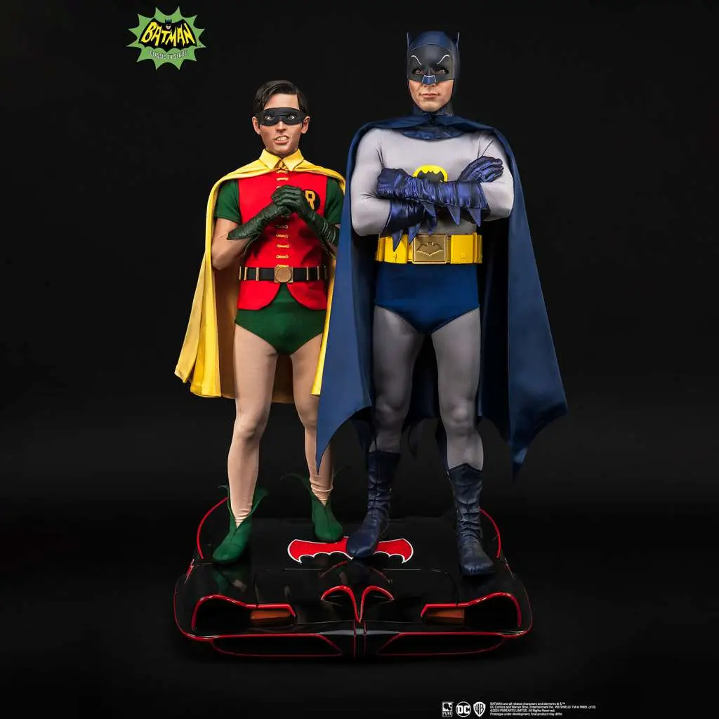 Figurine DC Comics batman robin 1/4 scale diorama